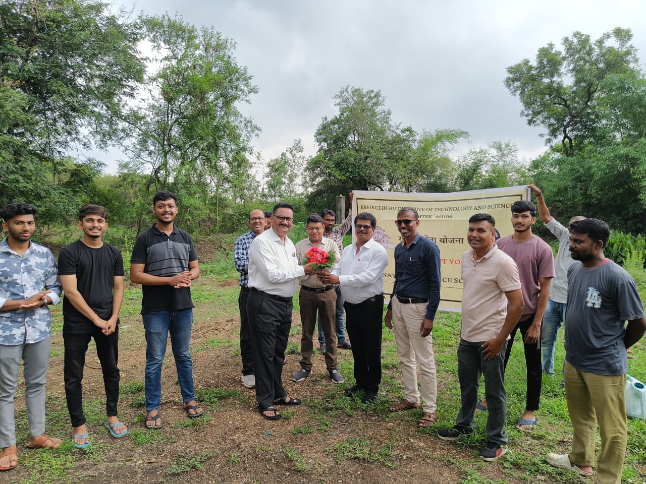 Tree Plantation Conducted At KITS Campus On 30/06/2024